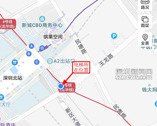 深圳北站送人即停即走应该怎么导航〖深圳北站不出站可以换乘〗