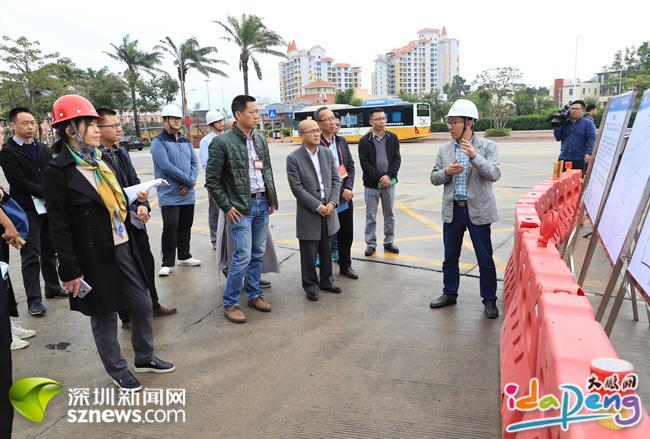 大鹏新区组织政协委员开展治水工作调研活动