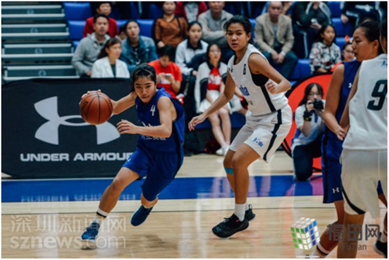 校园版NBA圣诞大战！ 深圳第二实验学校夺冠