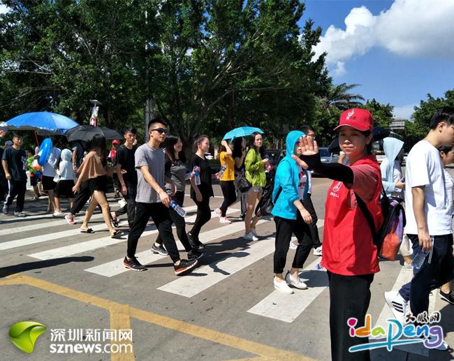 大鹏交通文明指数持续提升，“马路天使”有功劳