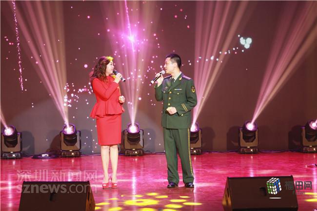 军民一起迎新年 福田区举行军营慰问演出