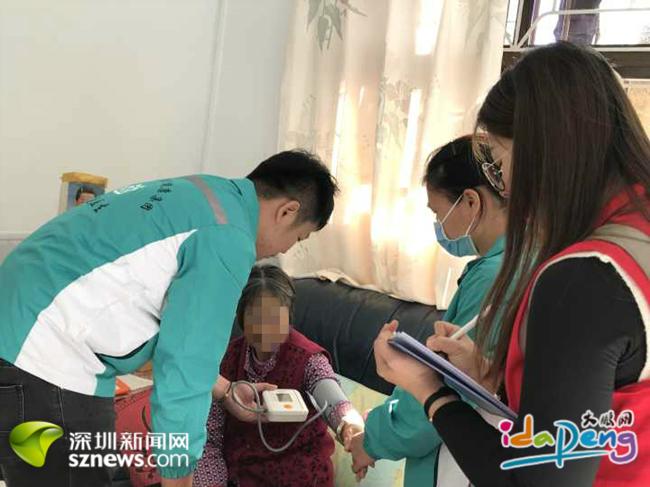 大鹏新区家庭医生上门服务暖人心