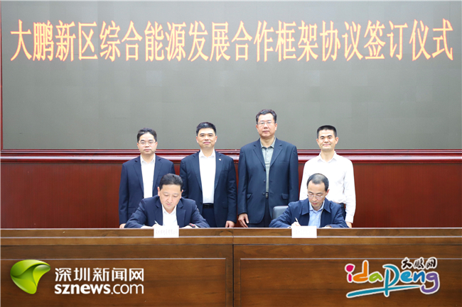 新区与深圳供电局签署框架协议推动新区电网高质量发展