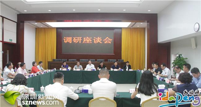 聚焦机遇与发展  大鹏新区与南澳县开展座谈交流