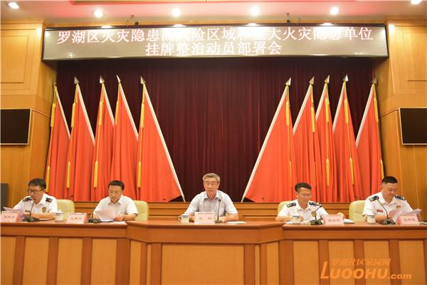 罗湖部署火灾高风险区域整治工作