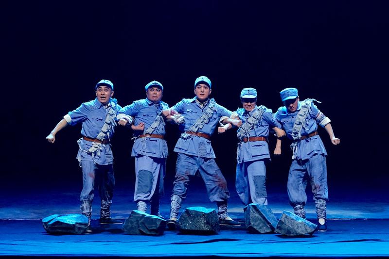 戏曲名家聚福田 大型新编京剧现代戏《狼牙山》火热上演