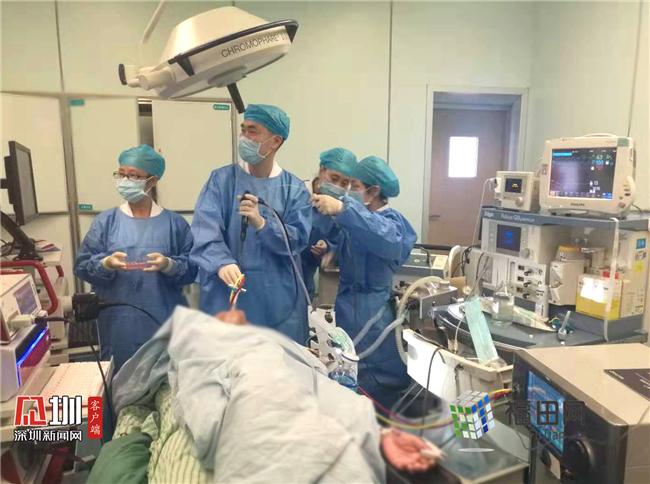 中大八院完成深圳首例“大气道肿瘤重度狭窄Y型硅酮气道支架植入术”