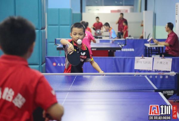 2019年龙岗区青少年二人团体乒乓球联赛第二站收官