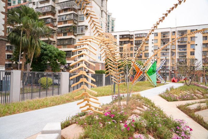 艺术开启街区新生活！梅林这个小公园提升居民幸福感