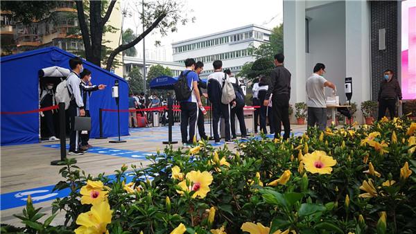 熟悉的课堂铃声再次响起 罗湖各校奏响返校“乐曲”