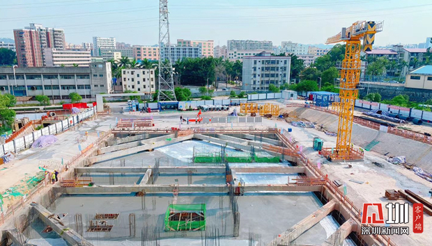 捷报!中交一航局承建的4座调蓄池完成顶板混凝土浇注