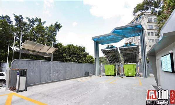 实现“全程不见垃圾” 广东首座地埋式垃圾站在深圳罗湖启用