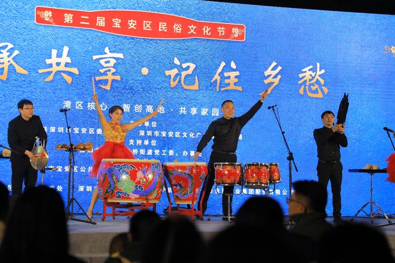 明日之星精品曲目展演点燃宝安区民俗文化节之夜