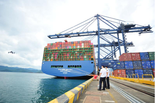 盐田港2020年集装箱吞吐量达1334.81万标箱 实现逆势增长2.13%