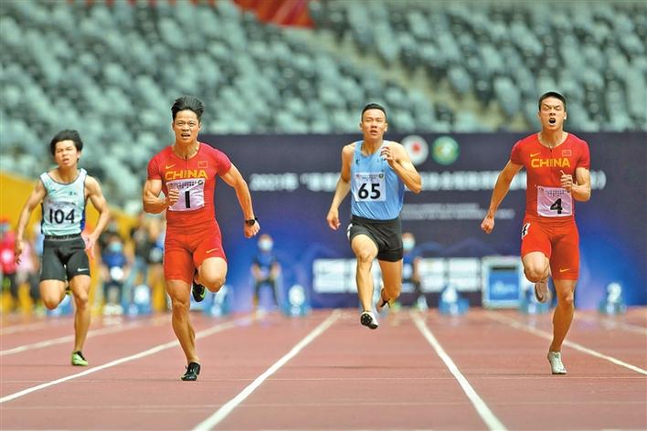 苏炳添跑出百米“深圳速度” ​在龙岗大运中心创今年世界最好成绩