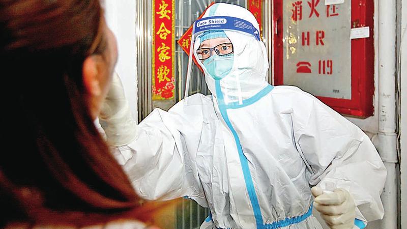 宝安部分社区针对特殊人群提供核酸检测上门服务