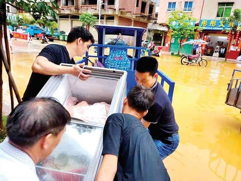 惠州多地出现极端强降水过程 全市安全转移2200多人