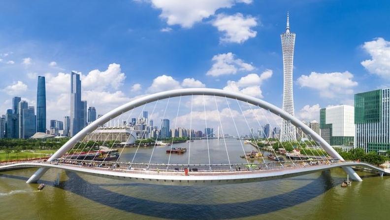 51万人投票，广州首座珠江两岸人行桥名称将于近日公布