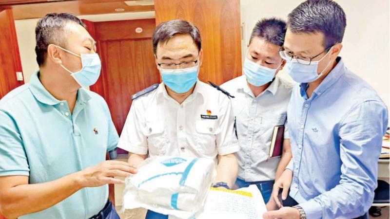 市市场监督管理局宝安监管局抽检防疫物资质量安全