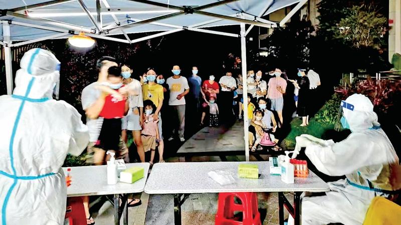 宝安第三轮集中免费核酸检测采样504.15万份