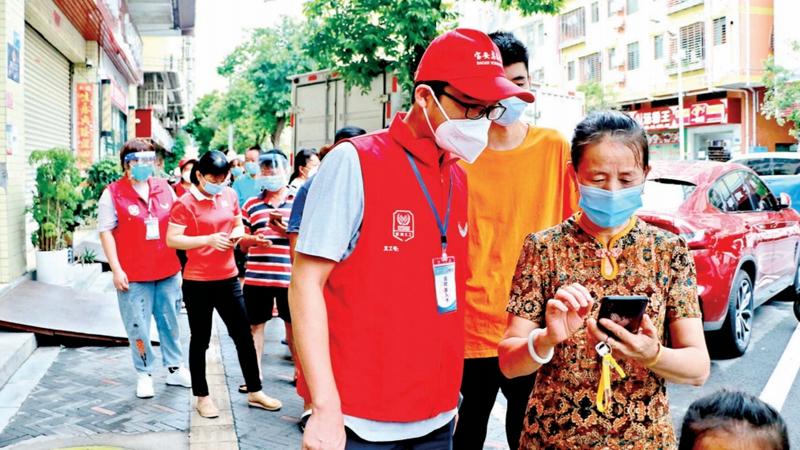 守护福围宝安在行动 千名下沉人员服务居民助力防疫