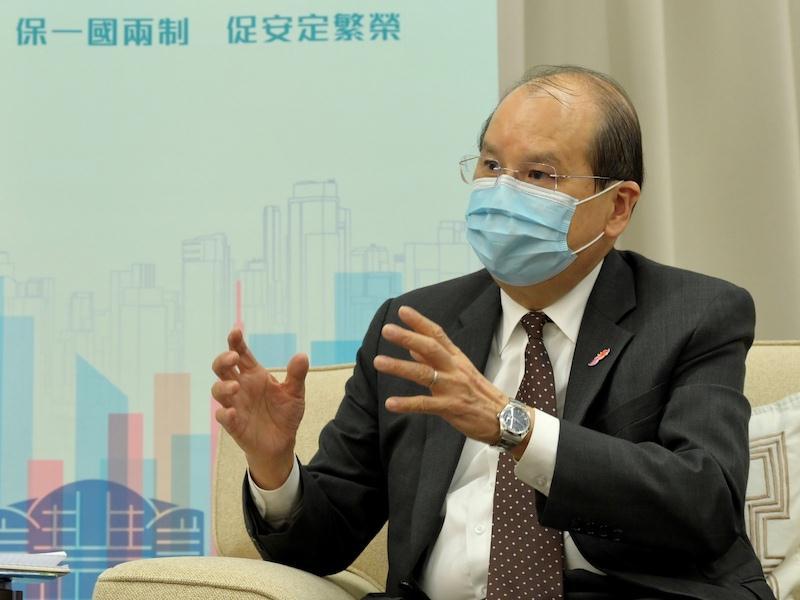 张建宗感谢中央及历任特首信任：服务社会半世纪感到莫大满足