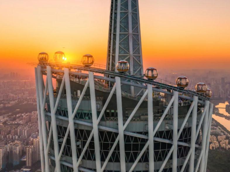 广州塔今日上午9时30分全面恢复对外开放