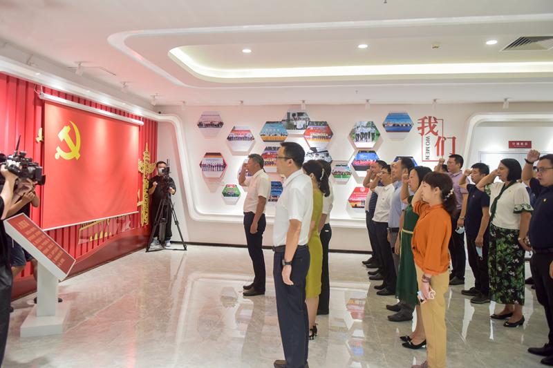 “实践+理论”双落实 松岗打造特色党史学习教育展