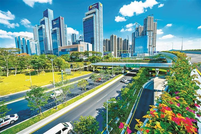 深圳三条主干道7月9日齐通车 进一步完善全市交通路网结构