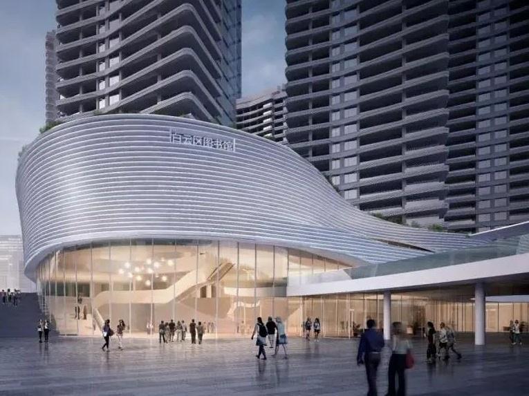 白云番禺花都三区图书馆新馆年底开放