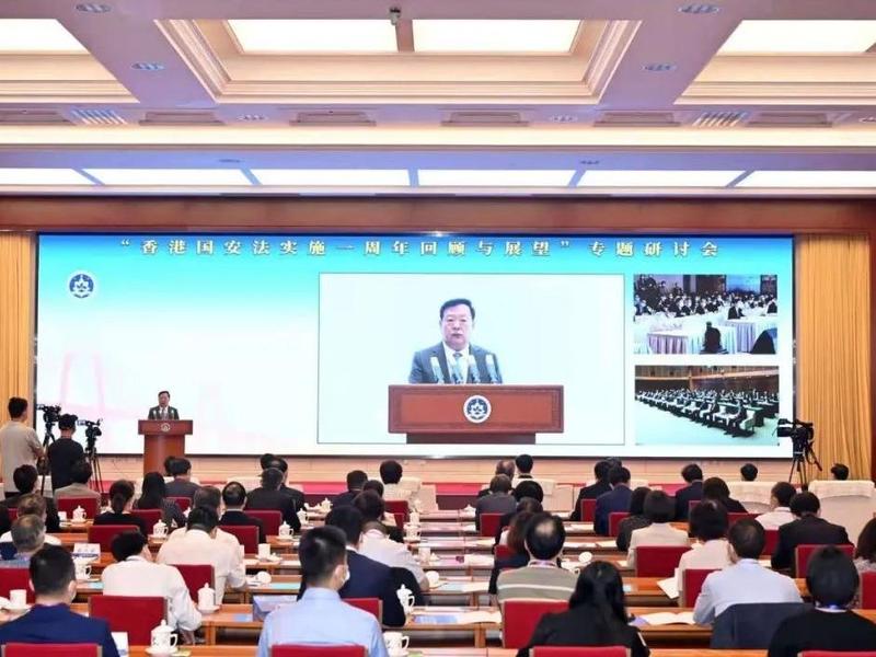 夏宝龙：事实雄辩证明国安法是保香港安全、安定、安宁之法