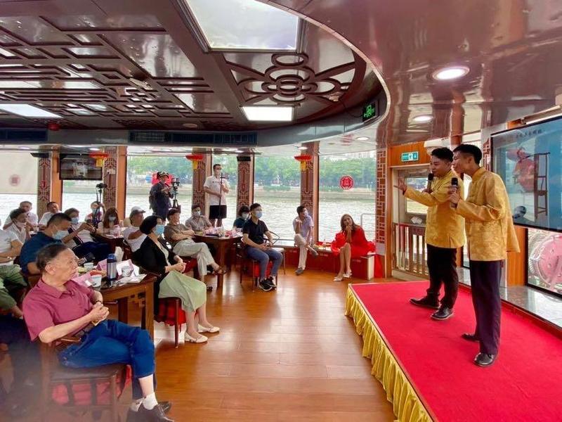 粤语相声“搬到”船上去，水上相声剧场来啦！