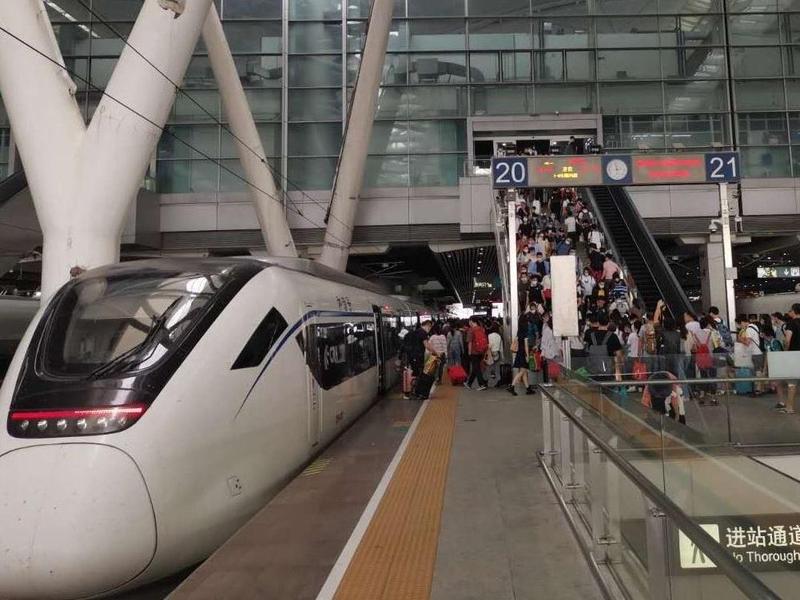 受河南暴雨影响，7月23日广铁仍有部分列车停运