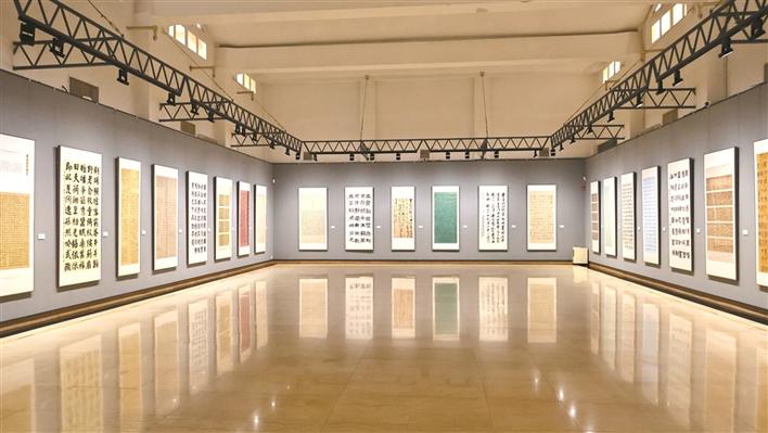 120件书法篆刻作品 在深圳美术馆展出