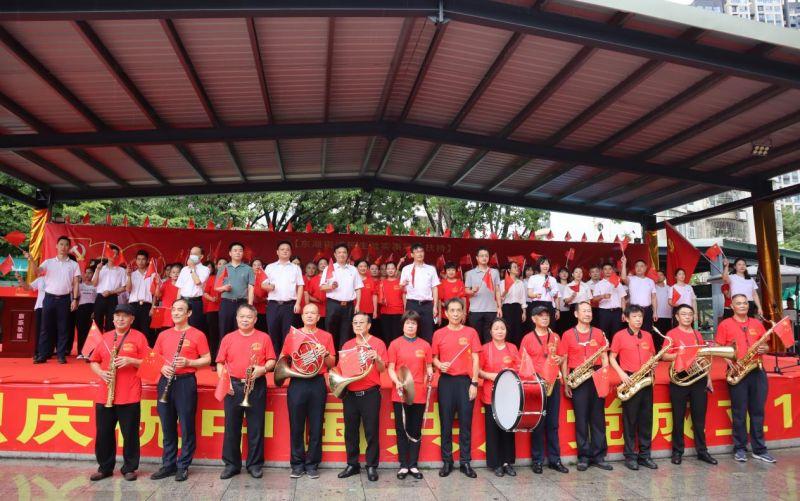 百幅红色作品，献礼百年华诞！东乐社区举行庆祝建党100周年活动