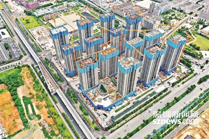 长圳保障房二期封顶 将提供6378套住房