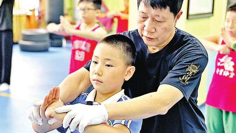宝安非遗“华林派螳螂拳”暑期公益培训课开课啦