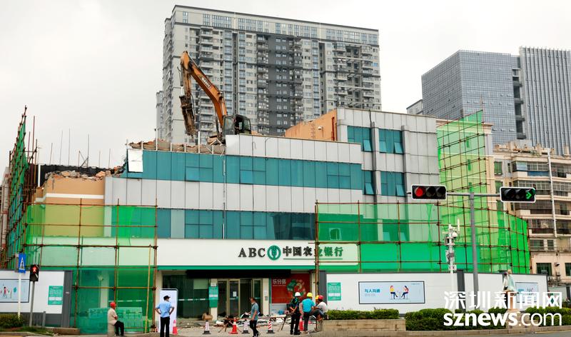 光明大街“最后一拆”！34年的变迁和记忆，农业银行光明支行办公楼开拆！