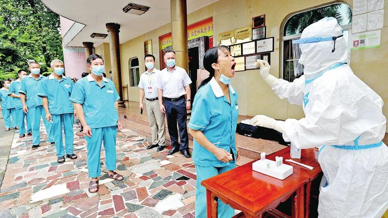 区残联全力做好当前特殊场所重点人群核酸检测工作