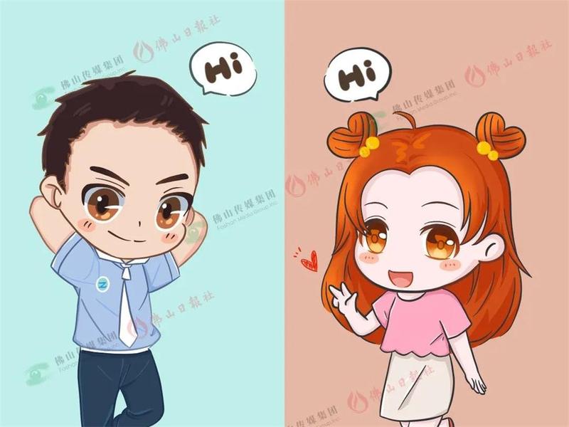 可盐可甜，实力出道！佛山传媒集团虚拟主播来了，一起给她起个名字吧！