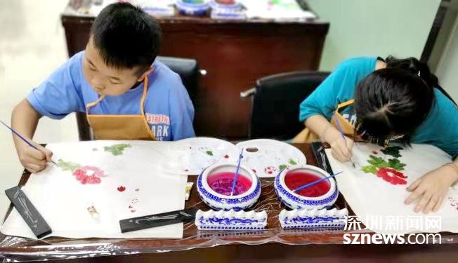 将围社区儿童学国学 点亮孩子快乐暑假