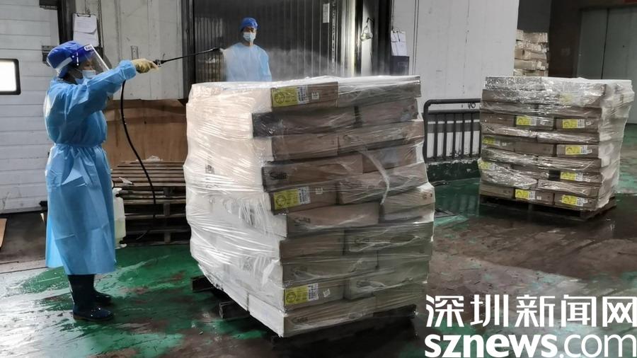 深圳进口冻品集中监管仓一年拦截阳性冻品304.698吨 从业人员无一人感染