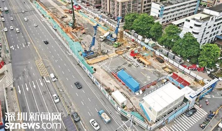 13号线二期（北延）工程东周路站顺利通过基坑开挖条件验收