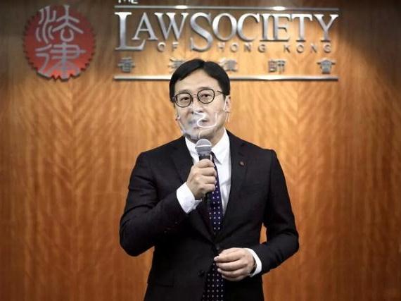 香港律师会选出新任会长 原副会长陈泽铭当选