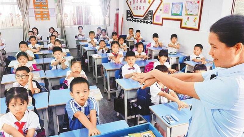 聚焦开学第一天 103所新校新增107907座学位