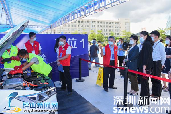 推动工匠人才培育 2021年深圳新能源汽车职业技能竞赛决赛在坪山区举办