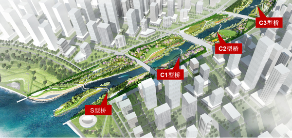 前海桂湾公园将增添4座步行景观桥