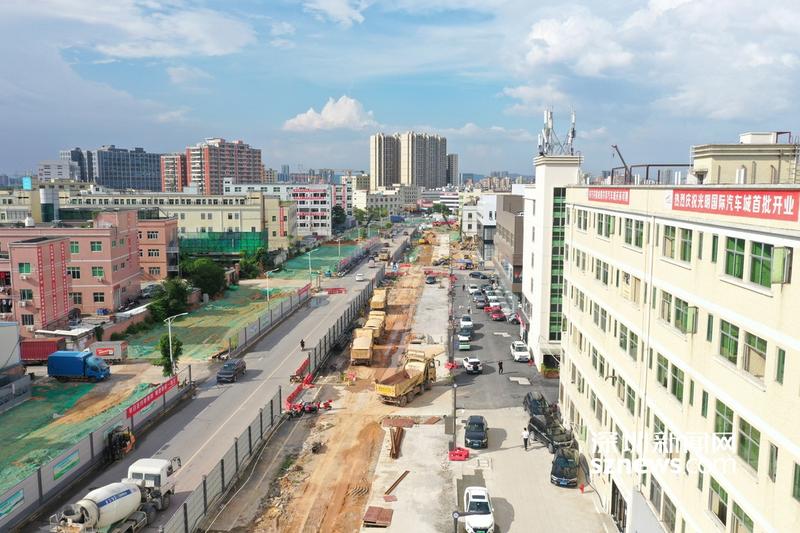 攻坚克难进行时④光明国际汽车城二期统租正稳步推进