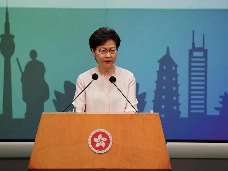 林郑月娥：新选制后首场选举顺利举行，确保“一国两制”实践行稳致远