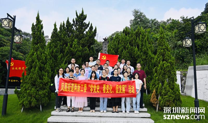 凤凰街道“两新”党员缅怀革命先烈